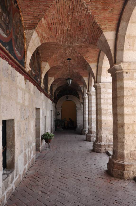Interior do Convento de Santa Catalina, em Arequipa - Peru